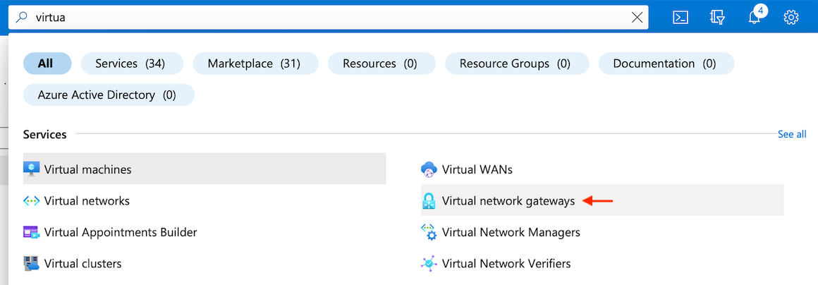 Azure Virtual Network Gateway